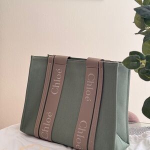 Chloè woody medium tote